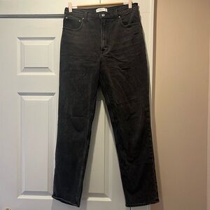Abercrombie & Fitch Black Straight Jeans Classic Style